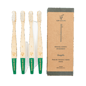 Brosse à Dents Adulte - Souple - Lot de 4