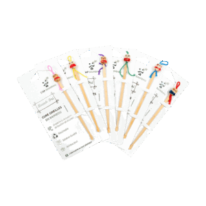Cures Oreilles "Bamb'Ori" : Lot De 5