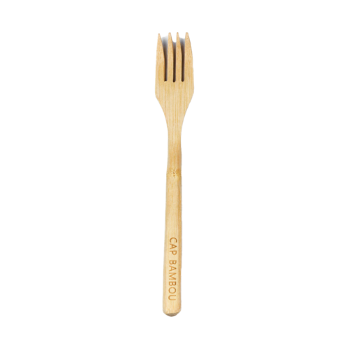 Fourchette Reutilisable En Bambou x10