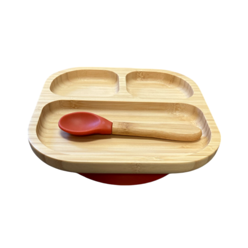 Set De Repas Terracotta (Assiette + Cuillère)