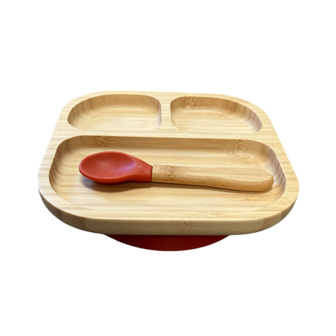 Set De Repas Terracotta (Assiette + Cuillère)