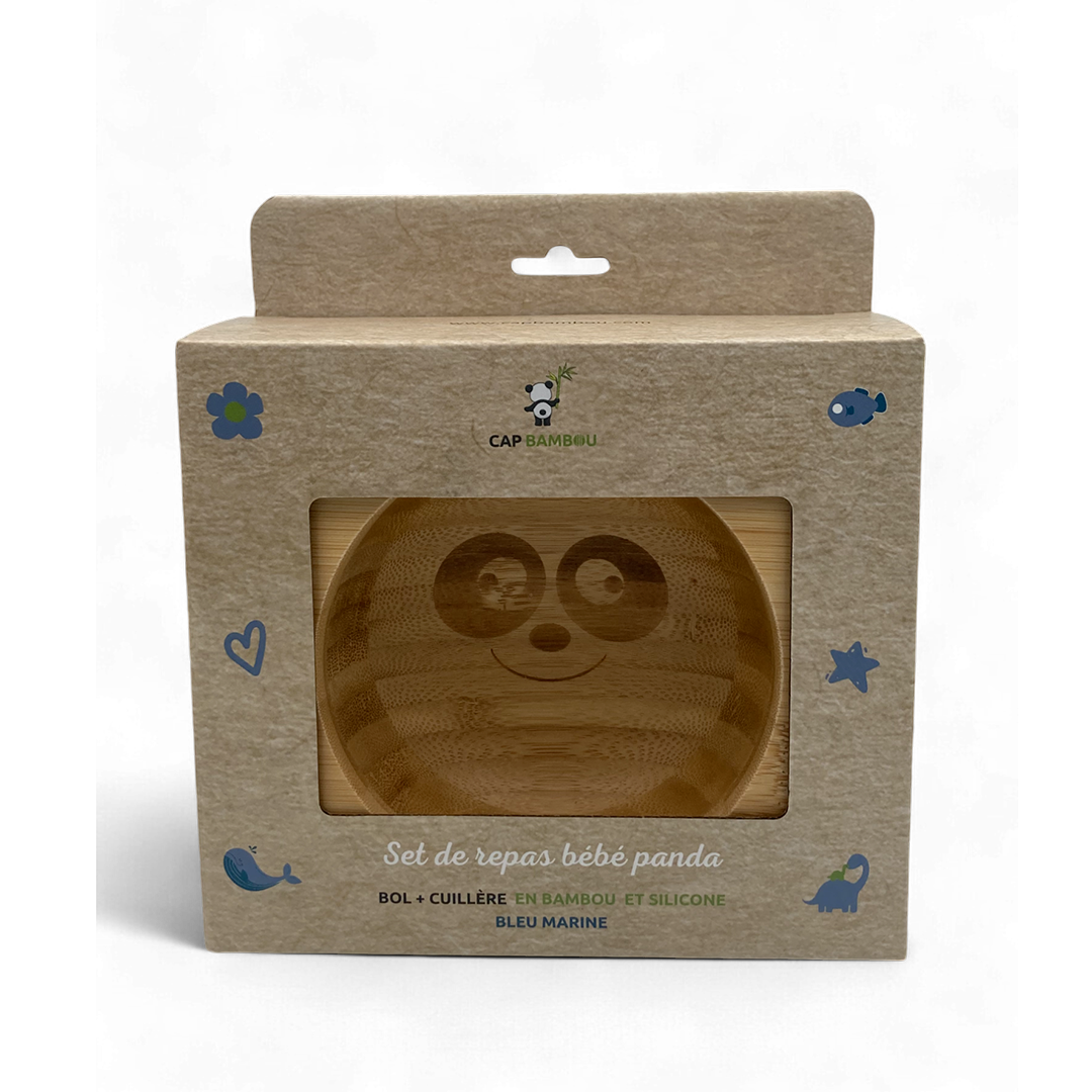 Set De Repas Bébé Panda (Bol + Cuillère) – Image 4