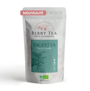 Digestea - Thé vert menthe poivrée - Lot de 2x 50gr