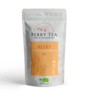 Relax - Infusion fleur d'oranger et ylang-ylang - Lot de 2x 30gr