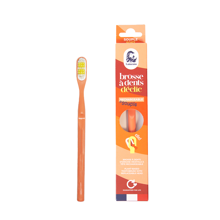 Brosse à dents - Souple - Corail