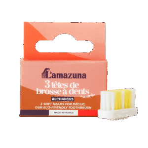 Recharge de 3 têtes de brosse à dents - Souple