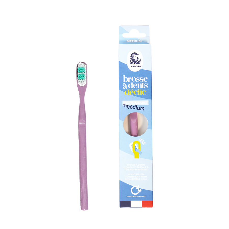 Brosse à dents - Medium - Lilas