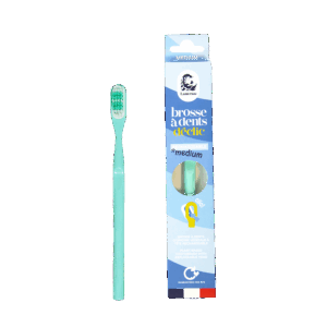 Brosse à dents - Medium - Vert d'eau