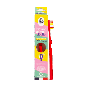 Brosse à dents - enfant - Rouge