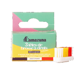 Recharge de 3 têtes de brosse à dents - Enfant