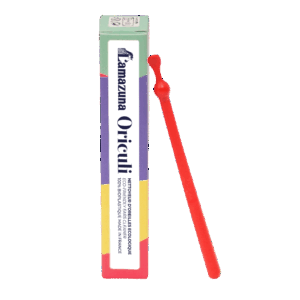 Oriculi en bioplastique - Rouge