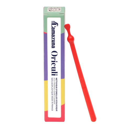 Oriculi en bioplastique - Rouge ( x 2pièces)