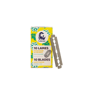Recharge de 10 lames pour rasoir de sûreté