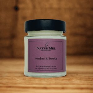Ambre & Tonka - Bougie - 120gr