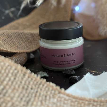 Ambre & Tonka - Bougie - 160gr – Image 2