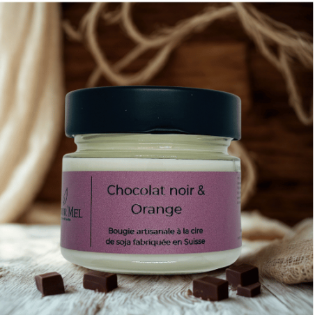 Chocolat noir & Orange - Bougie - 160gr