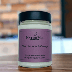 Chocolat noir & Orange - Bougie - 300gr