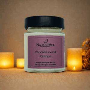 Chocolat noir & Orange - Bougie - 120gr