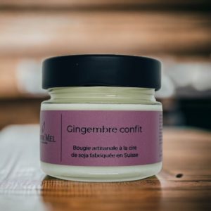Gingembre confit - Bougie - 160gr