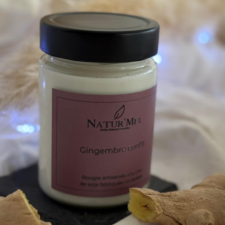 Gingembre confit - Bougie - 300gr – Image 2