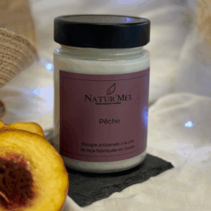 Pêche - Bougie - 300gr