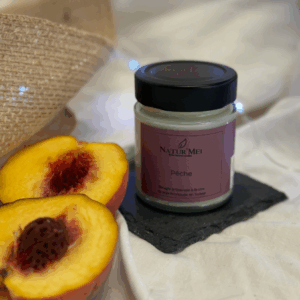 Pêche - Bougie - 120gr