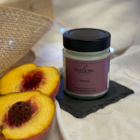 Pêche - Bougie - 120gr