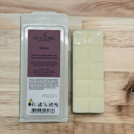 Pêche - Galet pour brûle parfum - 40gr