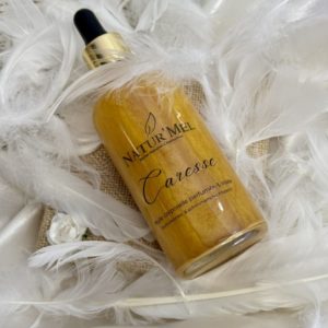 Huile irisée parfumée "Caresse" - 100ml