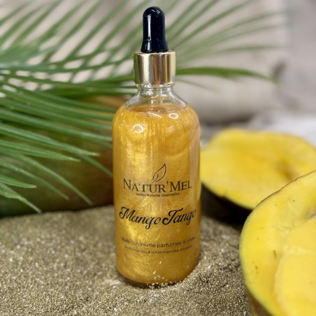 Huile irisée parfumée "MangoTango" - 100ml