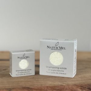 Shampooing solide - Argile blanche - 90gr