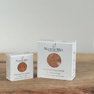 Shampooing solide - Argile rouge - 30gr