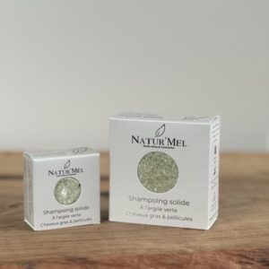 Shampooing solide - Argile verte - 30gr