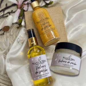 Trio "Velours de Pêche"