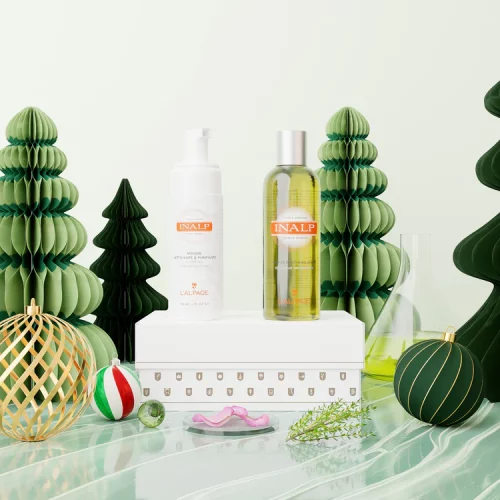 Coffret INALP - Mousse Nettoyante + Huile de Douche Relaxante