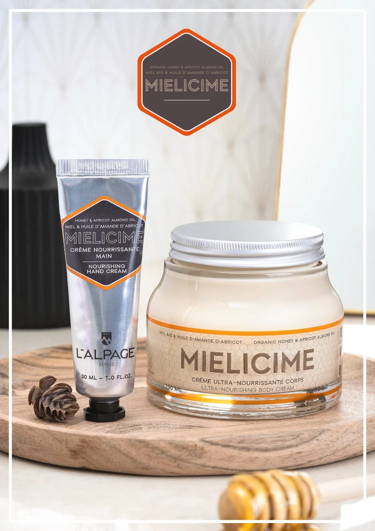 Coffret - Crème Corps 200ml + Crème Main Mielicime