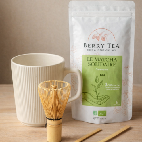 Coffret - Thé Matcha + Accessoires Matcha + Tasse